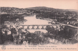 Delcampe - 92 SAINT CLOUD PANORAMA PRIS DE BELLEVUE - Saint Cloud