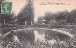 Delcampe - 92 MEUDON LE BASSIN DE L AVENUE MELANIE - Meudon