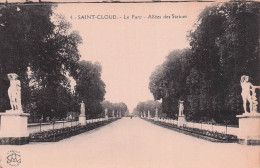 Delcampe - 92 SAINT CLOUD LE PARC ALLEES DES STATUES - Saint Cloud