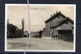 Delcampe - PHOTO VICHTE ANZEGEM WEST VLAANDEREN GARE STATIE STATION REPRO - Anzegem