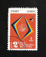Delcampe - PEROU PERU YT P.A. POSTE AERIENNE 168 OBLITERE - 2e FOIRE INTERNATIONALE DU PACIFIQUE A LIMA - Peru