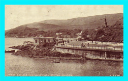 Delcampe - A952 / 391 Dunoon West Bay And Highland Mary Statue - Argyllshire
