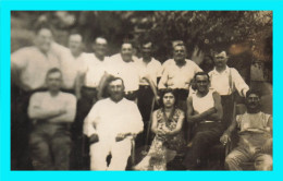 Delcampe - A952 / 555 Carte Photo ! Groupe Homme Femme - Fotografie