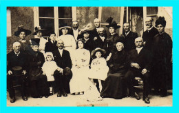 Delcampe - A952 / 567 Carte Photo ! Groupe Homme Femme Et Enfant - Fotografie
