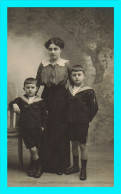 Delcampe - A952 / 791 Carte Photo ! Femme Et Enfant - Fotografie