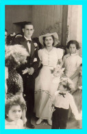 Delcampe - A952 / 793 Carte Photo ! Mariage Homme Femme Et Enfant - Fotografie