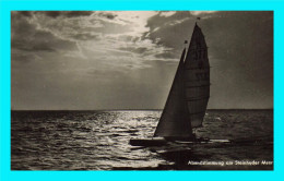 Delcampe - A952 / 661 Voilier Bateau - Abendstimmung Am Steinhuder Meer - Sailing Vessels