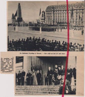 Delcampe - Brussel - Nationale Feestdag 21 Juli 1946 - Orig. Knipsel Coupure Tijdschrift Magazine - - Non Classés