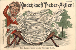 Delcampe - Leipzig - Zummenbruch Der Bank - Litho - Leipzig