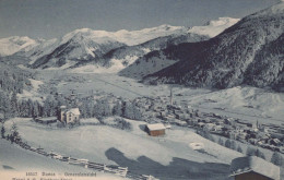 Delcampe - Schweiz Davos Graubünden Alpen Winterlandschaft Dorf Generalansicht #PKA354 - Davos