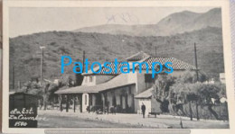 Delcampe - 262470 ARGENTINA CORDOBA LA CUMBRE ESTACION DE TREN STATION TRAIN POSTAL POSTCARD - Argentinien