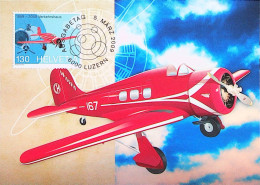 Delcampe - ► Avion Aircraft Lockheed ORION 9C 1959-2009  Carte Maximum Suisse - Maximumkarten (MC)