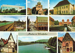 Delcampe - Minden  Westfalen Weser NRW Kanalbruecke Dom  Rathaus Schachtschleuse - Minden