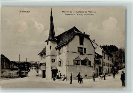 Delcampe - 2042 Valangin 1909 - Maison De La Duchesse De Nemours, Pension Favre, To... - 13213610 - Valangin