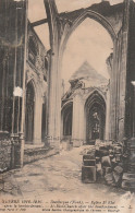 Delcampe - DUNKERQUE  --1916 -- Guerre 14-16--Après Le Bombardement  --Eglise St Eloi .... Tp ......cachet - Dunkerque