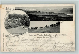 Delcampe - 3672 Oberdiessbach 1902 - Hotel Falkenfluh AK - 13213941 - Oberdiessbach