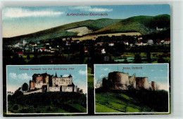 Delcampe - 4144 Arlesheim Lithographie Schloss Dornach Vor Der Zerstörung Ruine Dor... - 13256156 - Arlesheim