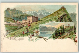 Delcampe - 1820 Veytaux Lithographie Rochers De Naye Gebr. Künzli Dep. Nr. 36 - 13256431 - Veytaux