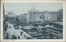Delcampe - Cu85 Cartolina Trieste Citta' Canale 1934 - Trieste (Triest)