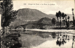Delcampe - CPA Gorges Du Tarn Le Pont De Quezac - Gorges Du Tarn