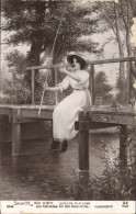 Delcampe - CPA Peche Pecheur Salon 1913 Max Schott La Peche A La Ligne - Fischerei