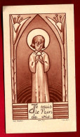 Delcampe - Image Pieuse Ed Bouasse Lebel MM 25 Je Suis Le Pain De Vie  - Claude Monot Eglise Saint Jean Ambert 16-03-1941 - Andachtsbilder
