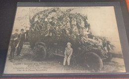 Delcampe - Luçon *- *- 28 Juin 1914 Festival Er Fête De Fleurs   Char De La Chasse Mareuillaise - Lucon