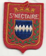 Delcampe - Ecusson Tissus Saint Nectaire - Stoffabzeichen
