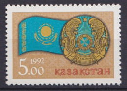 Delcampe - Kazakhstan 1992 Y&T 6A Neuf ** - Déclaration D'indépendance - Kasachstan