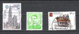 Delcampe - Belgique Lot 3 Timbres - Belles Oblitérations "St Niklaas" - Sammlungen