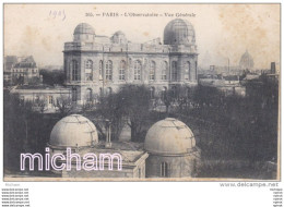 Delcampe - CPA 75 PARIS  14em     L'OBSERVATOIRE  VUE  GENERALE - Paris (14)