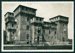 Delcampe - Mantova Città Castello San Giorgio Foto FG Cartolina MZ5177 - Mantova