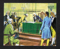 Delcampe - Liberia 1982: Unabhängigkeitskrieg 1732-1982, Postfrisch - Liberia