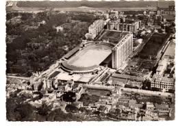 Delcampe - CPSM Photo Alger Algérie Vue Aérienne Le Stade Municipal Et Le Jardin D'Essai éditeur La Cigogne - Algerien