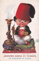 Delcampe - Fred SPURGIN * CPA Illustrateur Anglais Spurgin * Another Rising In Turkey * Turquie Narguilé Tabac Enfant - Spurgin, Fred