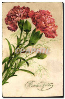 Delcampe - CPA Bonne Fete Fleurs - Gruss Aus.../ Grüsse Aus...