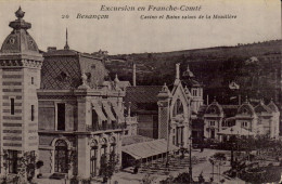 Delcampe - CPA Besancon Casino Et Bains Salins De La Mouillere - Besancon