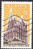 Delcampe - France Poste Obl Yv:1714 Mi:1788 Europa Cathédrale D'Aix-la-Chapelle (Lign.Ondulées) - 1972