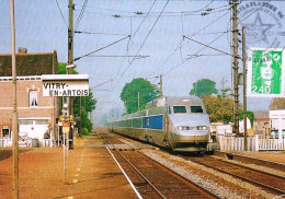 Delcampe - 62 - VITRY En ARTOIS -  Passage Du TGV NORD En Gare De Vitry En Artois - Vitry En Artois