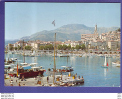 Delcampe - 06 - MENTON - VIEILLE VILLE Et NOUVEAU PORT - - Menton