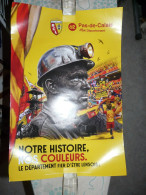 Delcampe - Affiche Football Lens 2026 Département Fiers D'être Lensois RCL - Kleding, Souvenirs & Andere