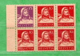 Delcampe - Svizzera* - Se Tenant. Zum.Z3 / Mi.S1.  MH+ - Se-Tenant