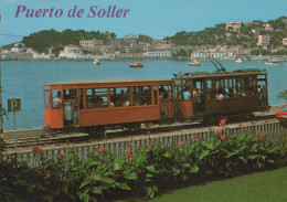 Delcampe - ESPAÑA Soller Baleares Tranvía Histórico En Puerto De Obliterada #SAU521 - Mallorca