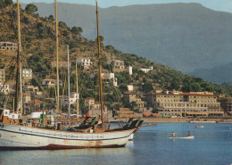 Delcampe - ESPAÑA Puerto De Sóller Islas Baleares Puerto Con Veleros Circulada #SAU522 - Mallorca
