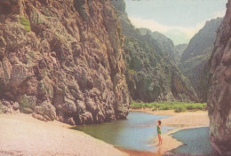 Delcampe - ESPAÑA Mallorca Islas Baleares Paisaje Torrente De Pareis Con Unposted #SAU495 - Mallorca