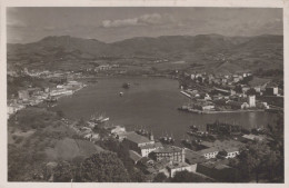 Delcampe - ESPAÑA Pasajes Vista Aérea Bahía Puerto Con Barcos #SAU478 - Guipúzcoa (San Sebastián)