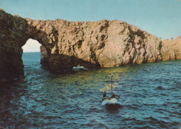 Delcampe - ESPAÑA Ciutadella Baleares Pont D En Gil Arco Natural Y Barca #SAU454 - Menorca