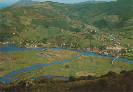 Delcampe - ESPAÑA Limpias Vista Panorámica Del Río Asón Circulada #SAU412 - Cantabrië (Santander)