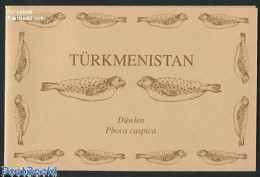 Delcampe - Turkmenistan 1993 WWF BOOKLET, Mint NH, Nature - Sea Mammals - World Wildlife Fund (WWF) - Turkmenistan