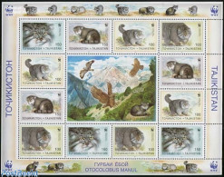 Delcampe - Tajikistan 1996 WWF, Cats M/s (with 3 Sets), Mint NH, Nature - Cat Family - Cats - World Wildlife Fund (WWF) - Tadjikistan